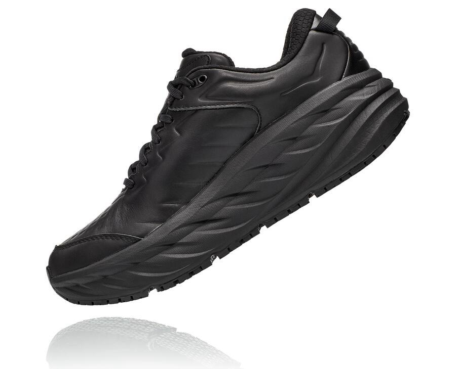 Hoka One One Hardloopschoenen Heren - Bondi Sr - Zwart - RK0657342